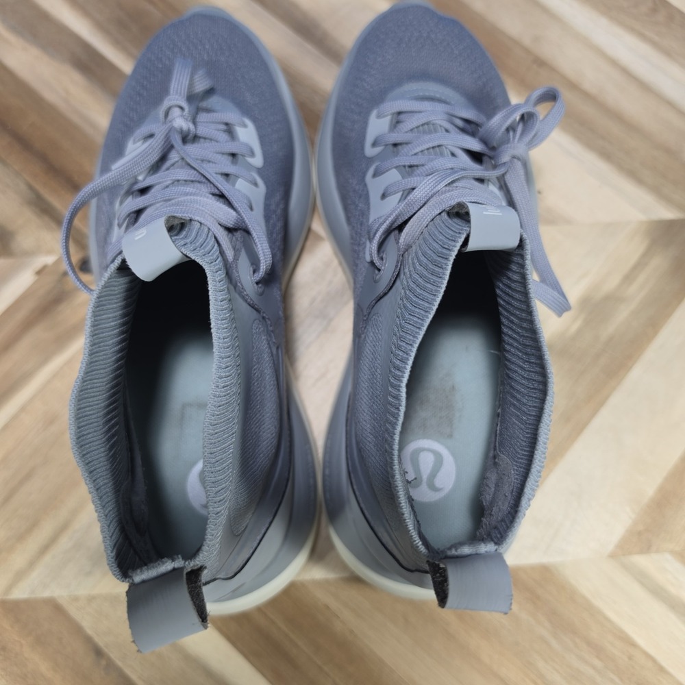 Lululemon Chargefeel Workout Mid Shoes Womens Size 8 Rhino Grey Running - Picture 10 of 13